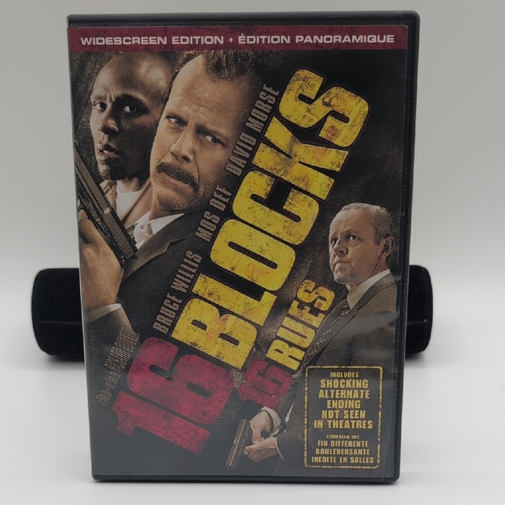 💵2/$10Bundle and Save💵 16 Blocks DVD Widescreen Edition Bruce Willis